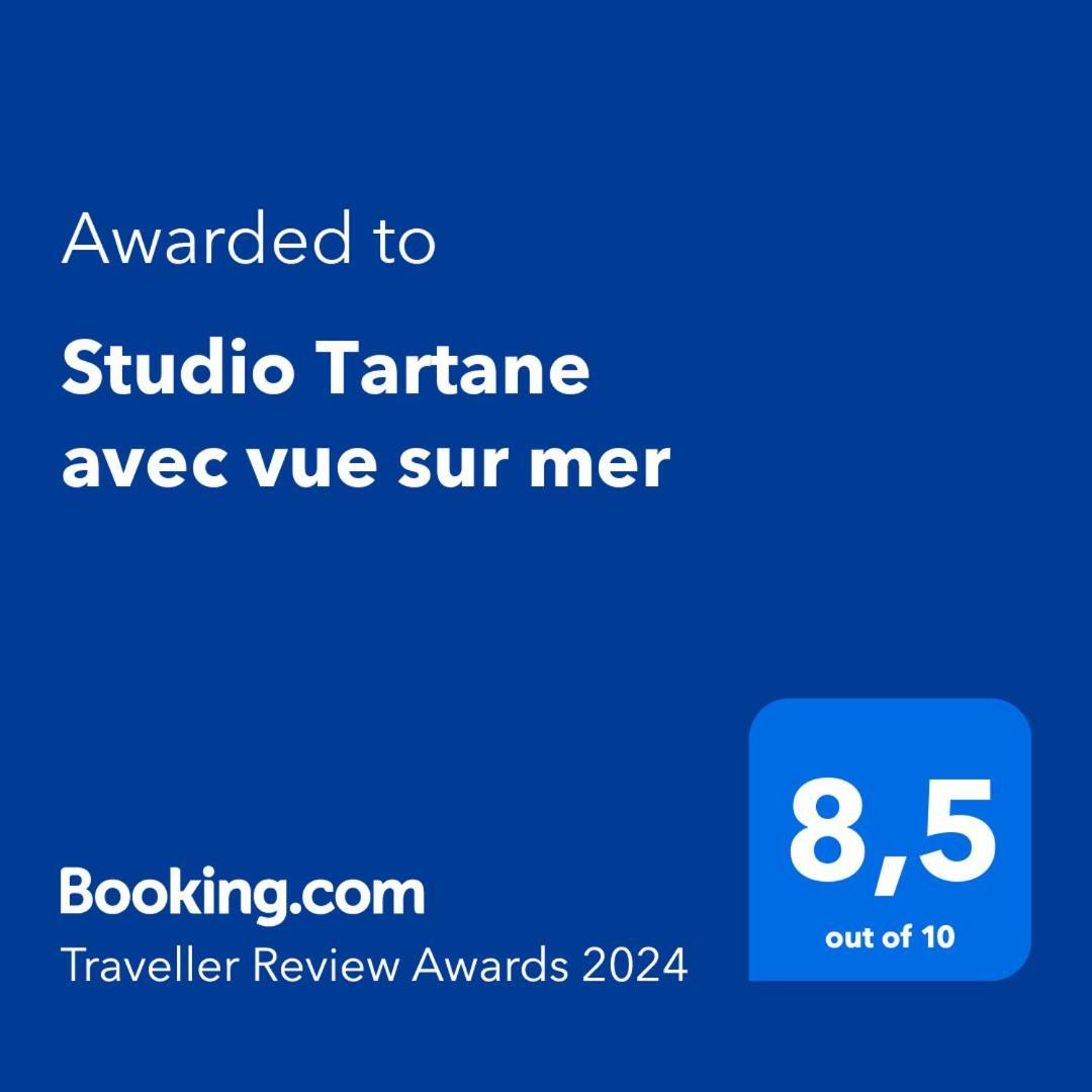 Studio Tartane Avec Vue Sur Mer La Trinité Dış mekan fotoğraf